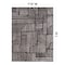 World Rug Gallery Contemporary Boho Stripes Non Shedding Soft Area Rug 7' 10 x 10' Black 396BLACK8x10 - alternate 8